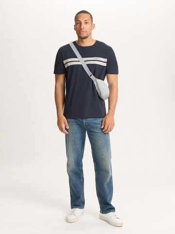 CROSS JEANS T-Shirt in Blau