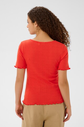 T-shirt 'GruSZ' SAINT TROPEZ en orange