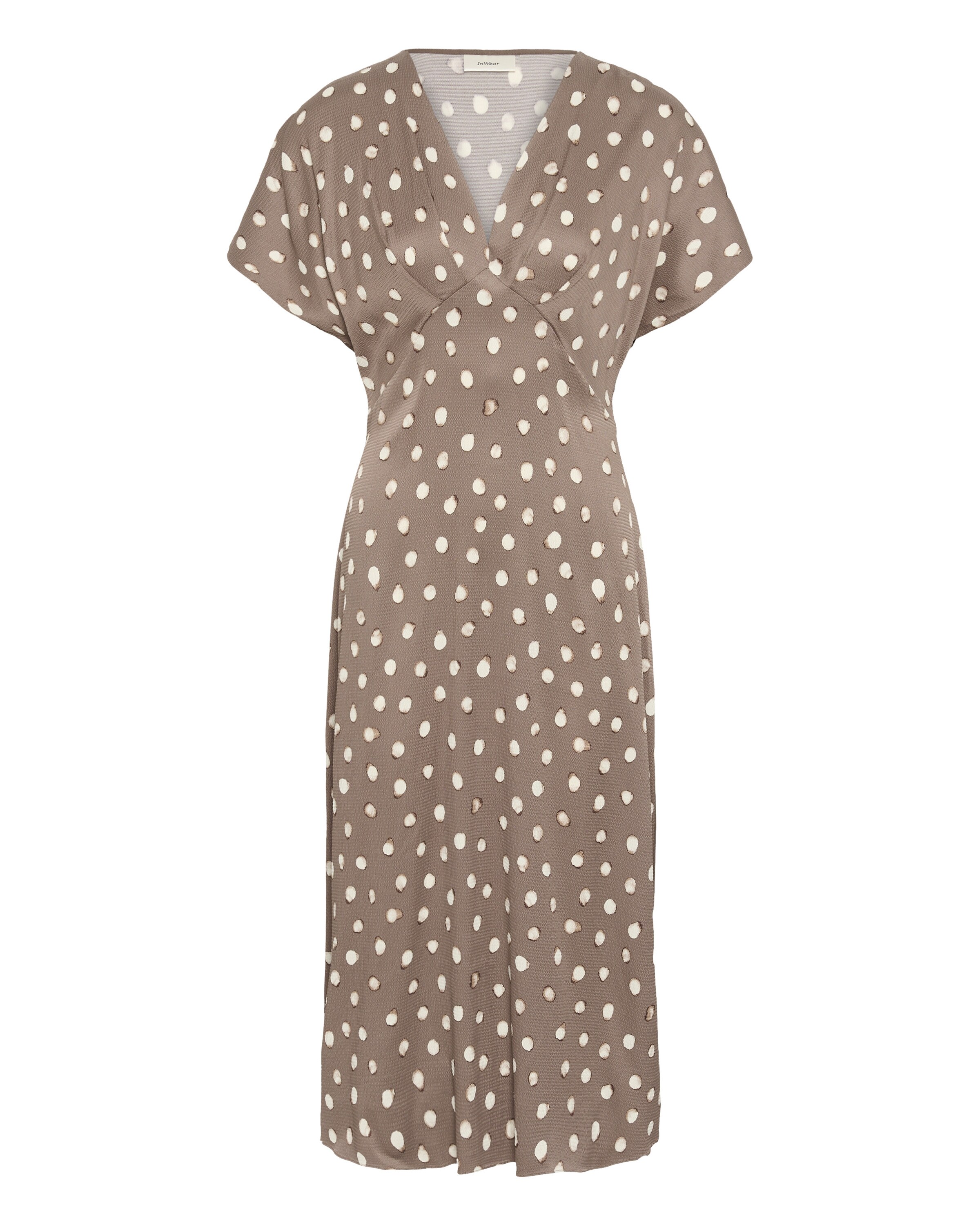 InWear Kleid 'HenriIW' in 32 in sand / brokat, Produktansicht
