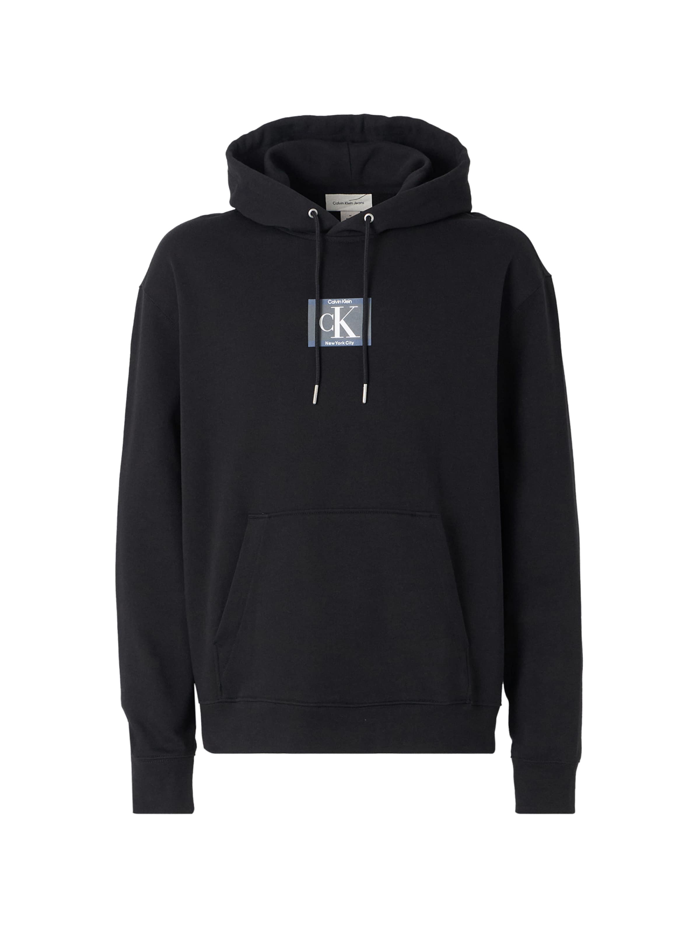 Felpa di Calvin Klein in nero: frontale