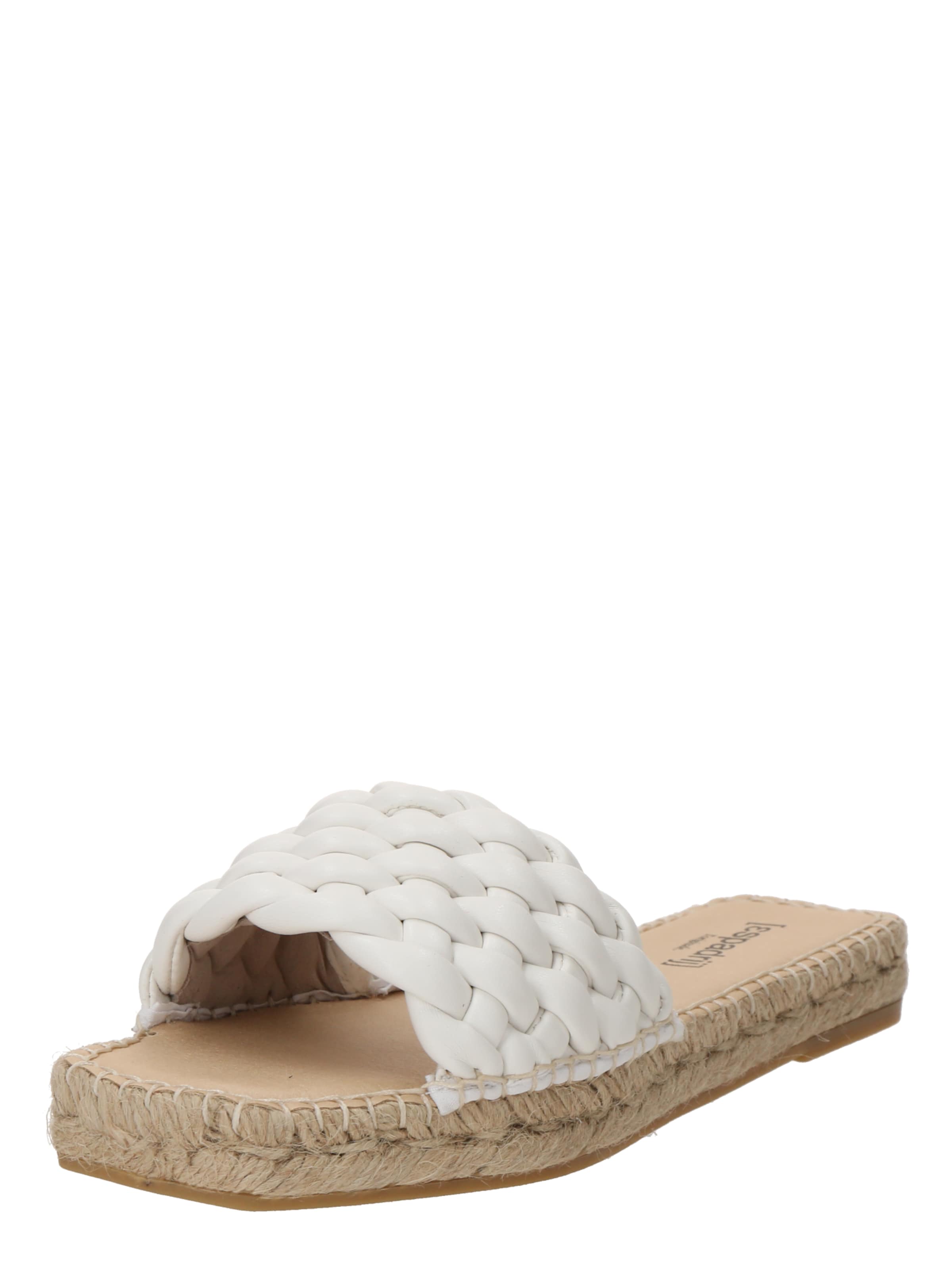 espadrij l´originale Papucs 'NICE' - fehér: elől