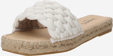 espadrij l´originaleNatikače s potpeticom 'NICE' - bijela boja: prednji dio