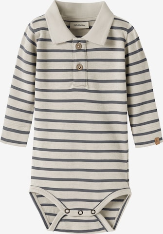 Lil'Atelier - Pijama entero/body en beige: frente
