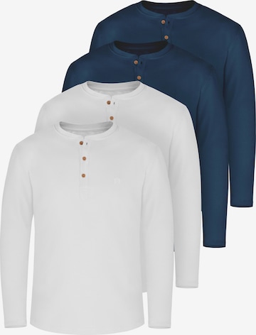 T-Shirt 'Neuville' normani en bleu : devant