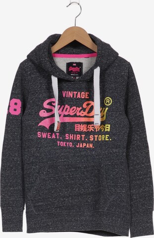 Superdry Kapuzenpullover S in Grau: predná strana