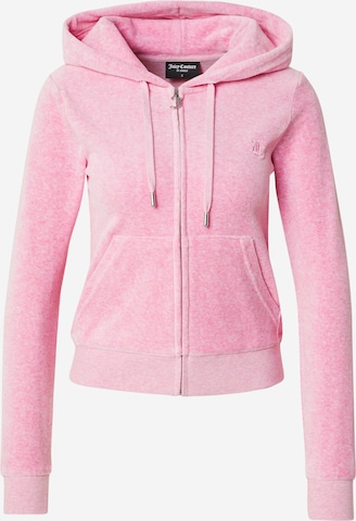 Juicy Couture Sweat jacket 'Robertson' in Pink: front
