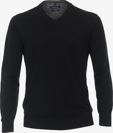 CASAMODA Sweater 'Basic' in Black: front