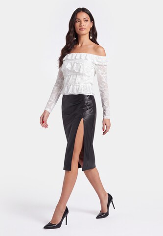 faina - Blusa en blanco