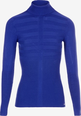 Morgan Sweater '132-Mentos' in Blue: front