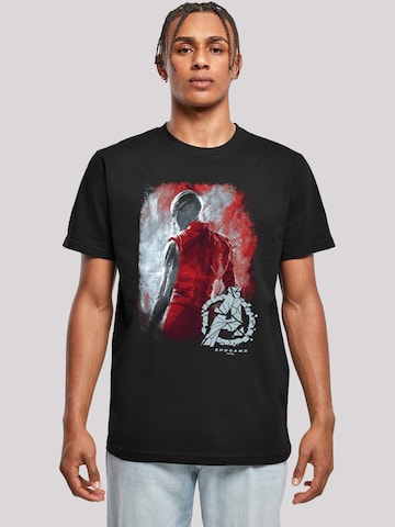 T-Shirt F4NT4STIC en noir : devant