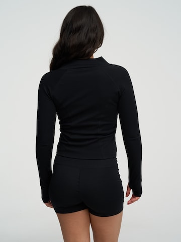 cfab (formerly creamy fabrics) - Sudadera con cremallera en negro