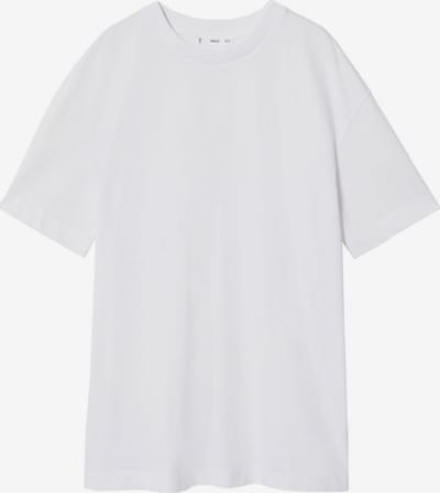 MANGO T-shirt oversize 'OTEE' en blanc, Vue avec produit
