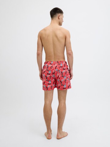 JACK & JONES Zwemshorts 'JPSTMaui' in Oranje