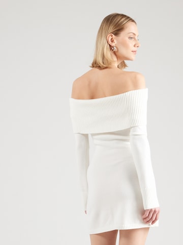 HOLLISTER Gebreide jurk 'CHASE' in Wit