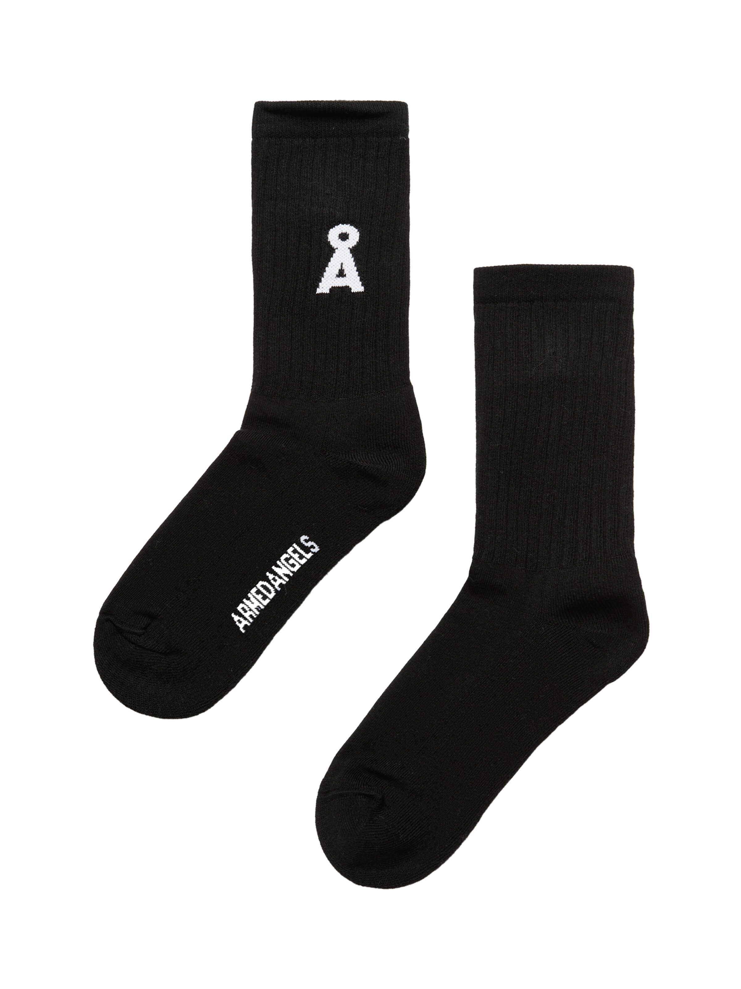 ARMEDANGELS Socken in Schwarz: Vorderseite