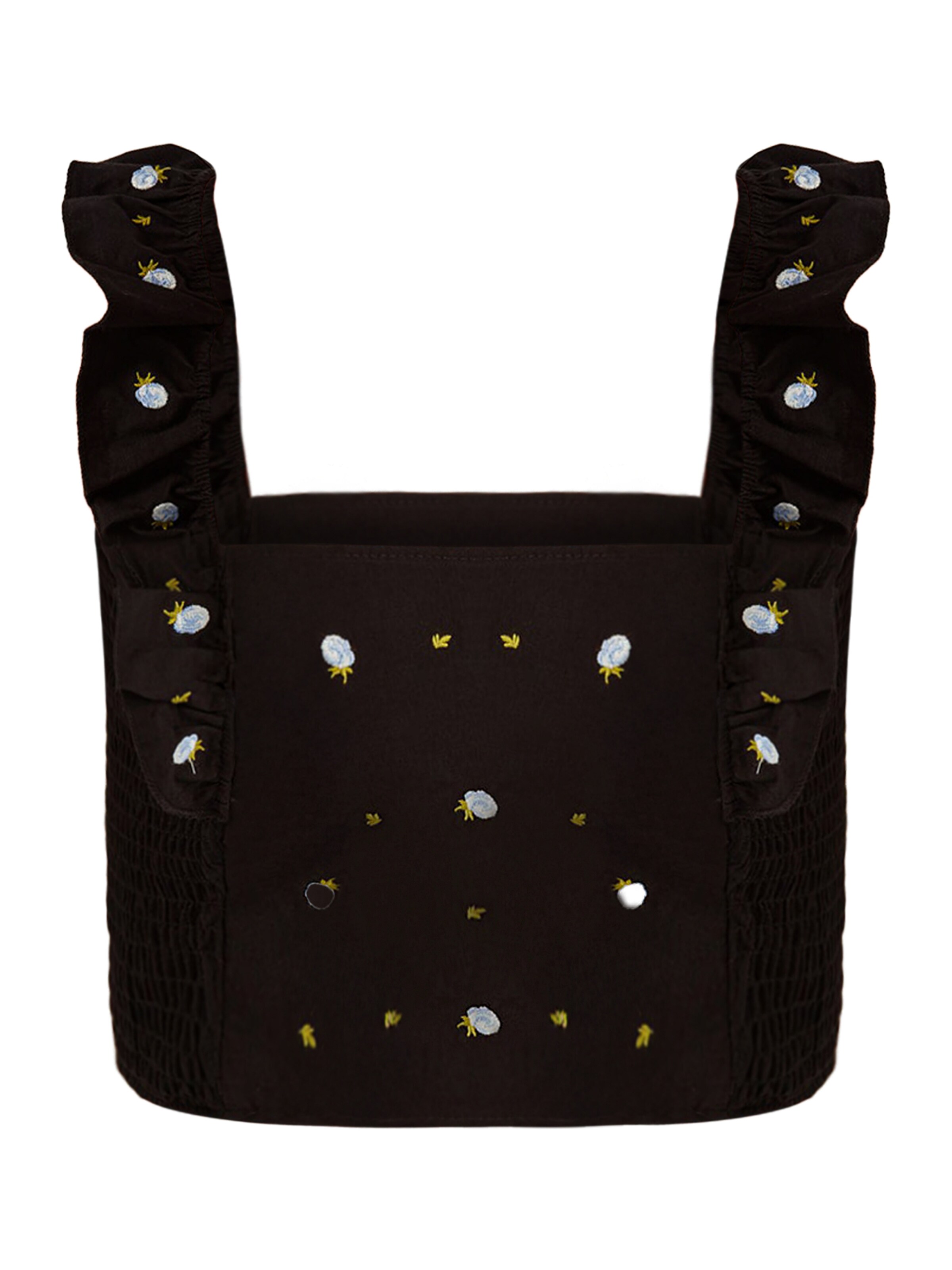 No Matter What Top in Black: front