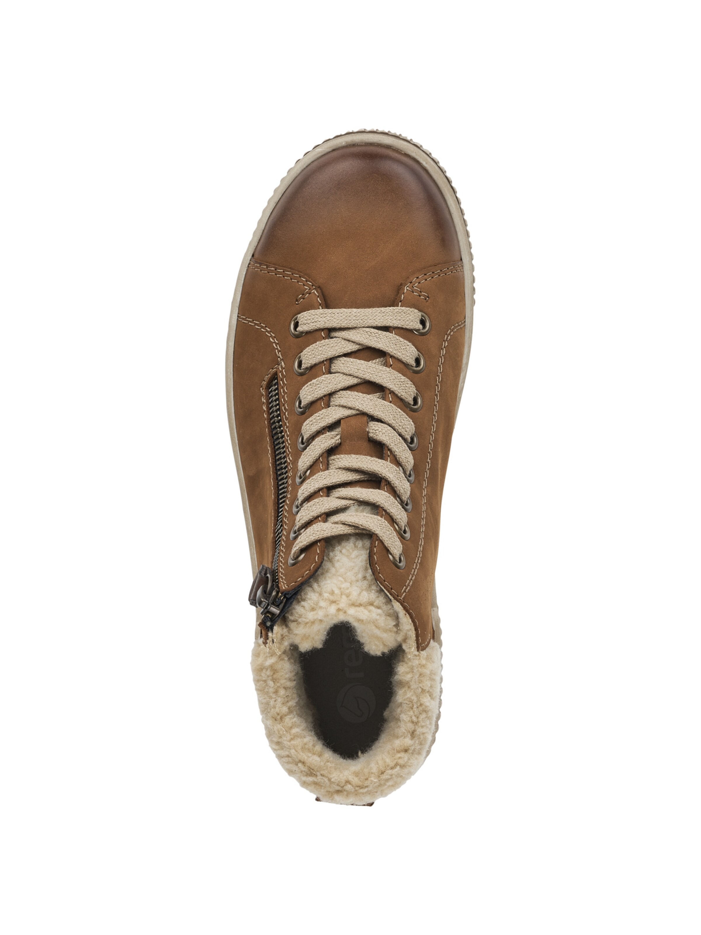 Stivaletto stringato di REMONTE in marrone