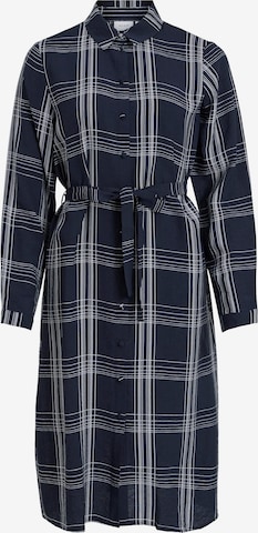 VILA Shirt Dress 'Bobby' in Blue: front