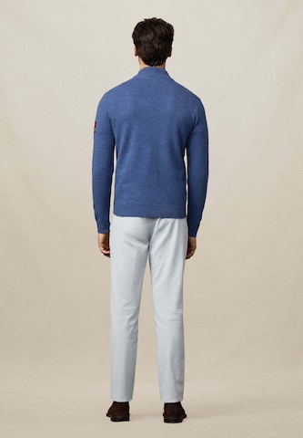 Hackett London Pullover 'Heritage NO.2 ' in Blau