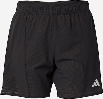 ADIDAS PERFORMANCE Regular Workout Pants 'D4T Hiit Workout Heat.Rdy' in Black: front