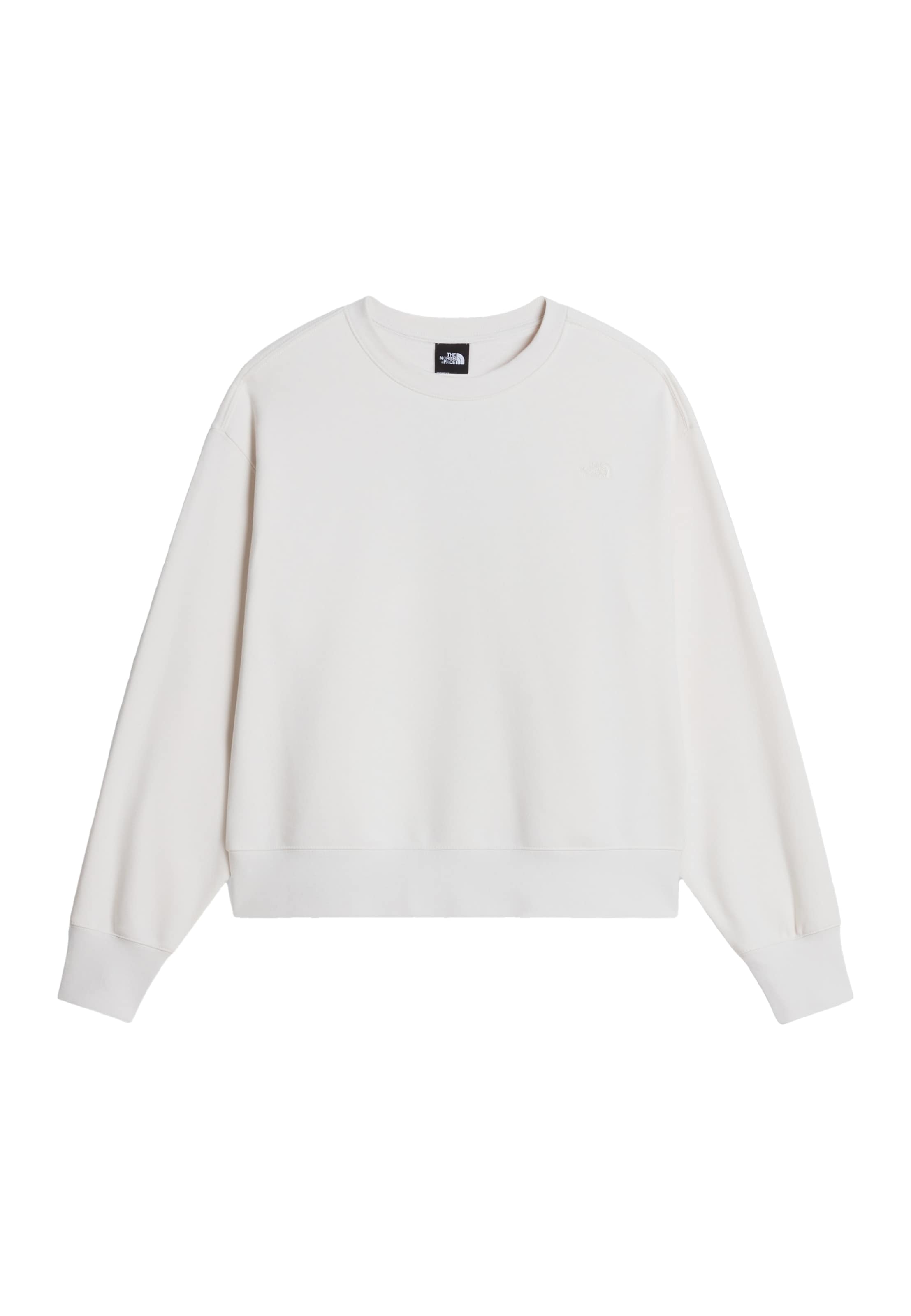 THE NORTH FACE Sweatshirt 'ESSENTIAL SIMPLE DOME' i vit: framsida