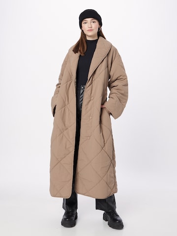 Lindex Between-Seasons Coat 'Marisa' in Brown