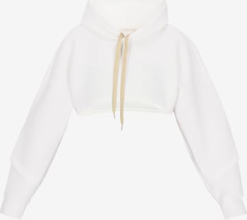 faina Athlsr Sweatshirt in Wit: voorkant