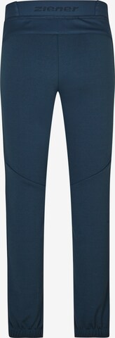 ZIENER Regular Outdoor Pants 'NIFLI' in Blue