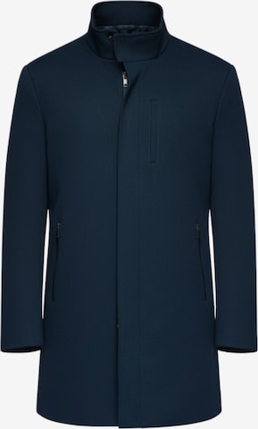 Ombre Mantel in Blau: Vorderseite