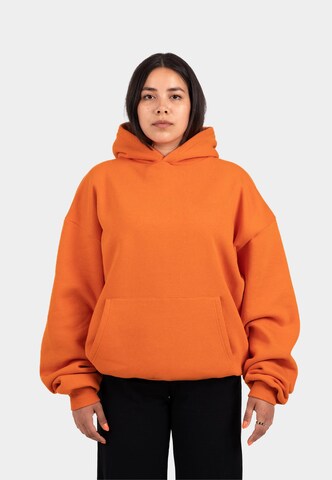 Sweat-shirt Prohibited en orange