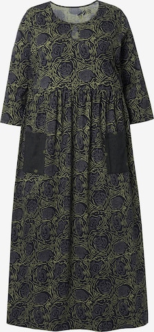 Robe Ulla Popken en vert : devant