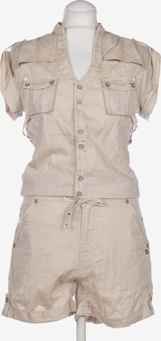G-Star RAW Jumpsuit in S in Beige: front