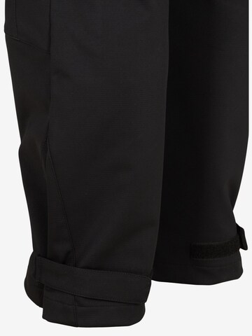 Zizzi Regularen Funkcionalne hlače 'KALUKA' | črna barva