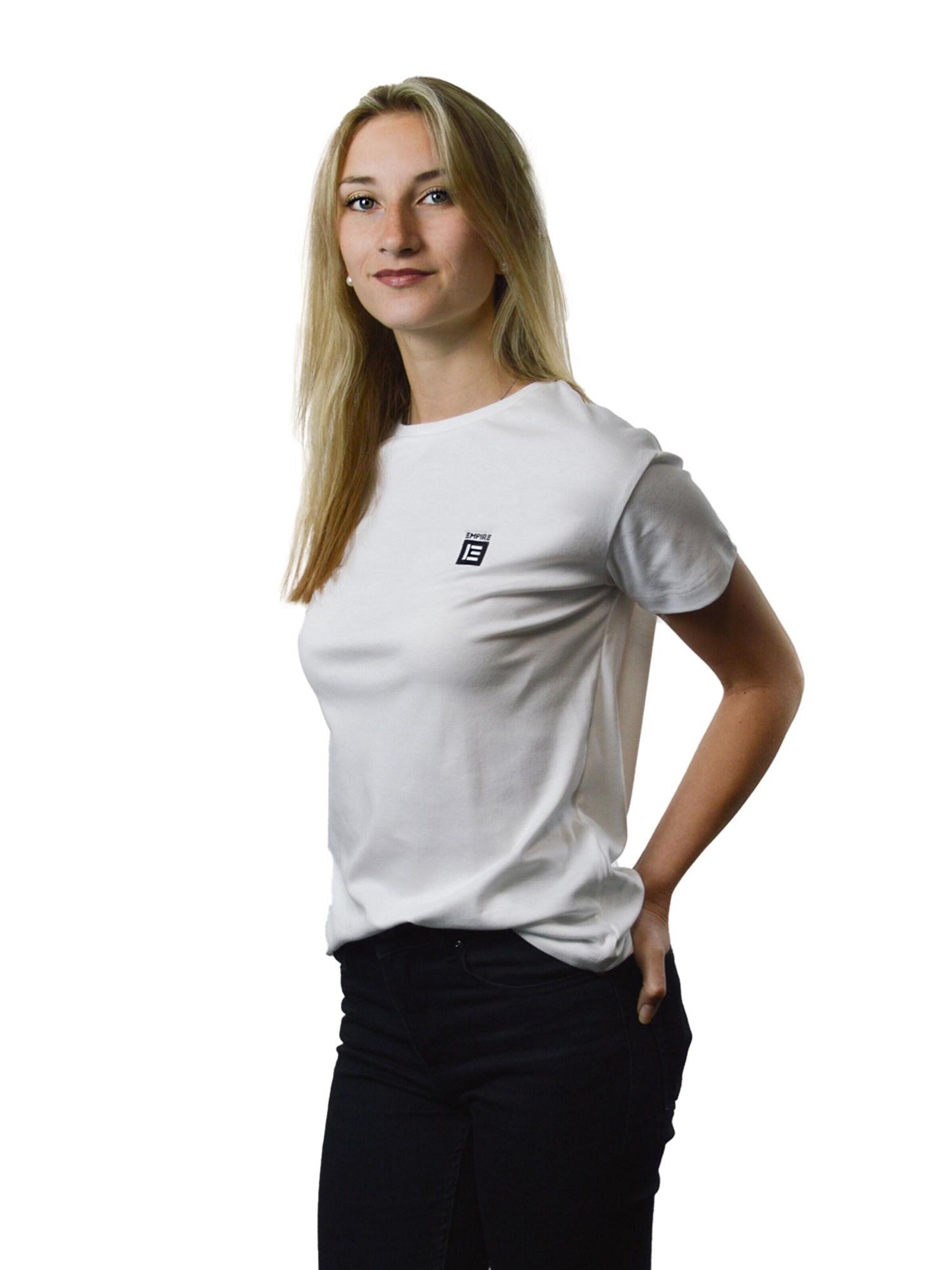 Empire-Thirteen Shirt in White: front