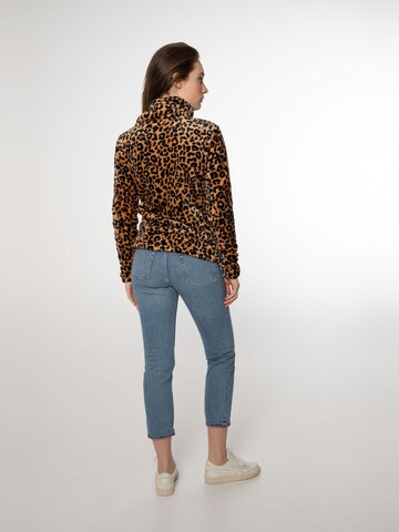 PROTEST Fleecejacke 'PRTPACO' in Braun