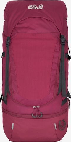 JACK WOLFSKIN Sportrucksack 'Highland Trail 45' in Lila: predná strana