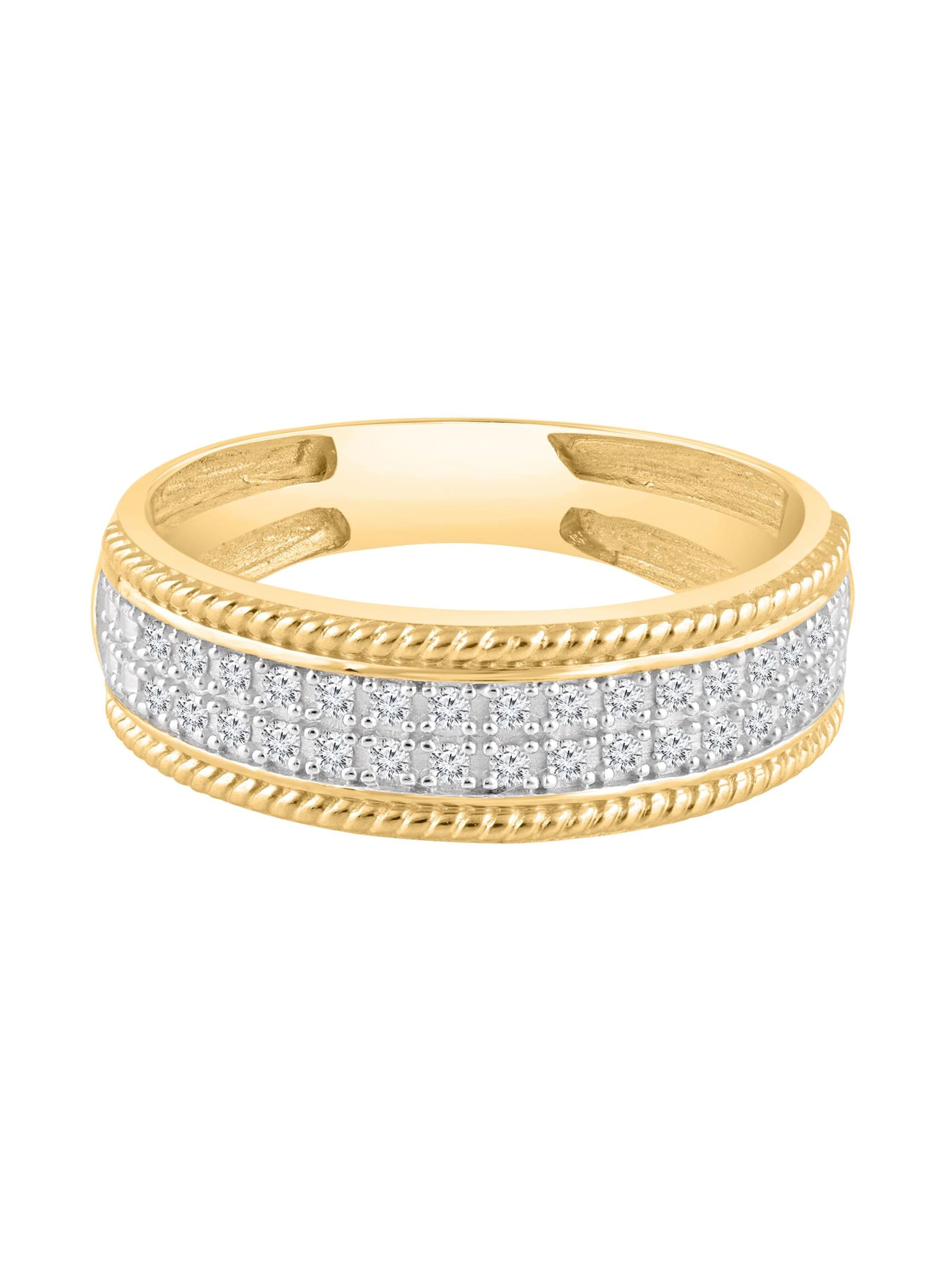 Anello di Diamant Exquis in oro: frontale