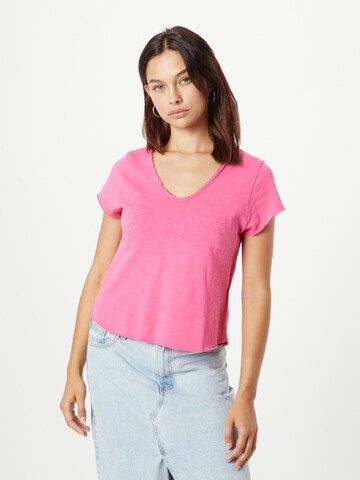 AMERICAN VINTAGE Tričko 'Sonoma' – pink: přední strana
