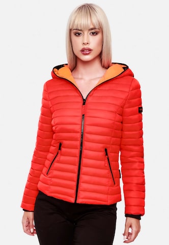 NAVAHOO Between-season jacket 'Kimuk' in Orange: front