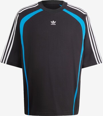 ADIDAS ORIGINALS Shirt in Black: front