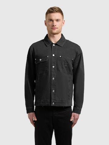 khujo Between-season jacket 'Ronny' in Black: front