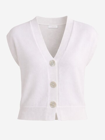 Il Lanificio Strickjacke‌‌‌‌ in Weiß: Vorderseite