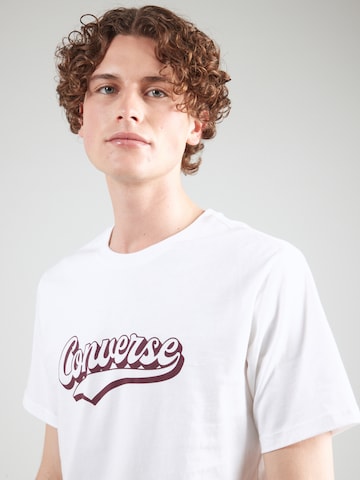Tricou de la CONVERSE pe alb