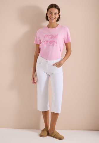 CECIL Loosefit Jeans in Weiß: Vorderseite