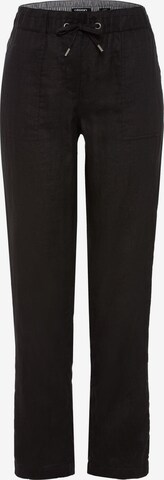 Olsen Regular Pants in Black: front