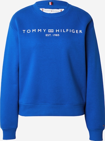 Sweat-shirt TOMMY HILFIGER en bleu : devant