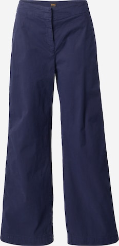 BOSS Laiad sääred Püksid 'C_Tahilone1-D', värv sinine: eest vaates