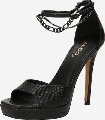 ALDO - Sandalias 'PRISILLA' en negro: frente