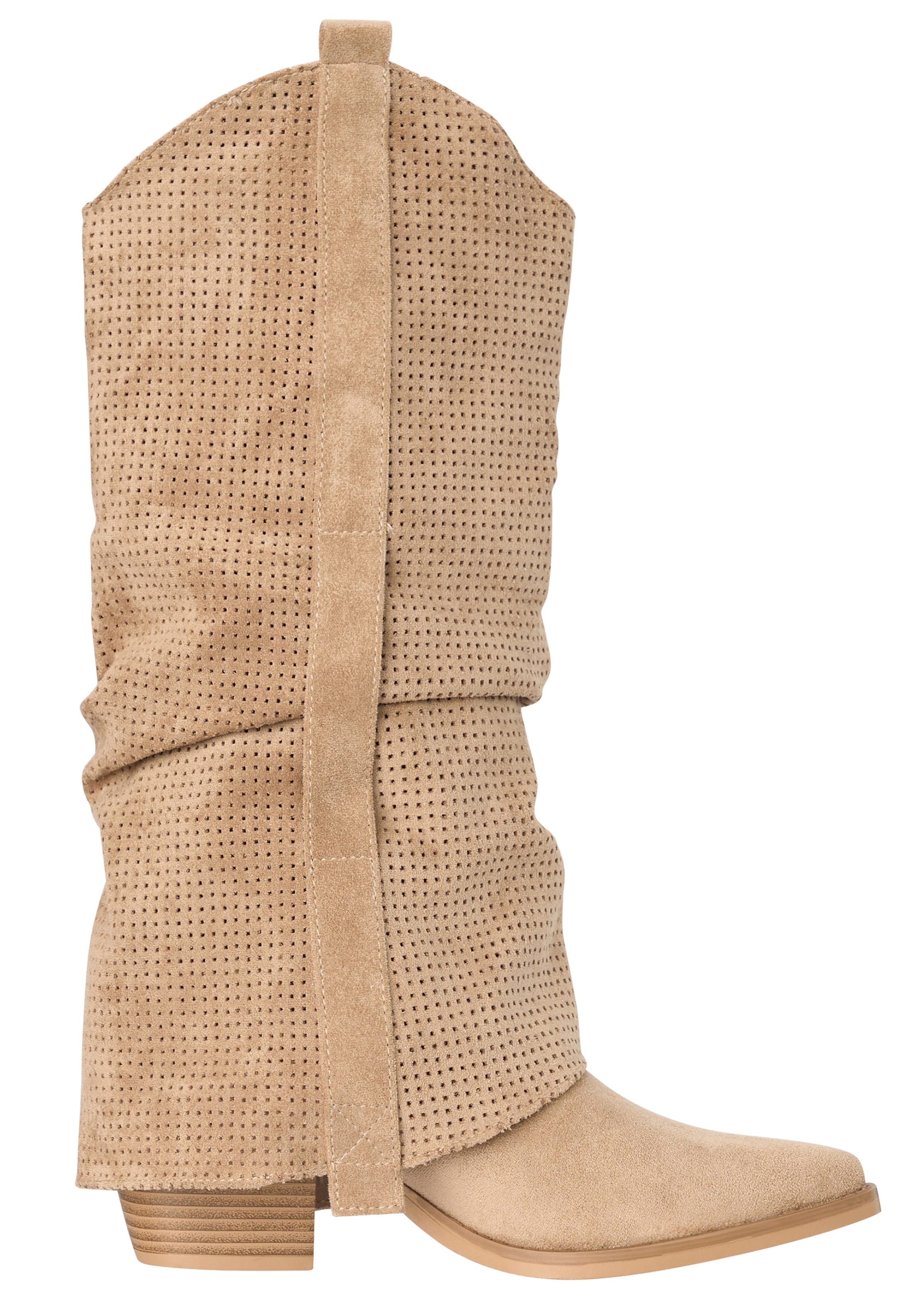 Bottes de cowboy Salinyang en beige