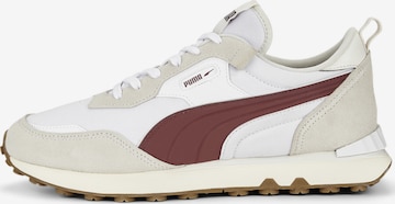 PUMA Athletic Shoes 'Rider FV' in White: front